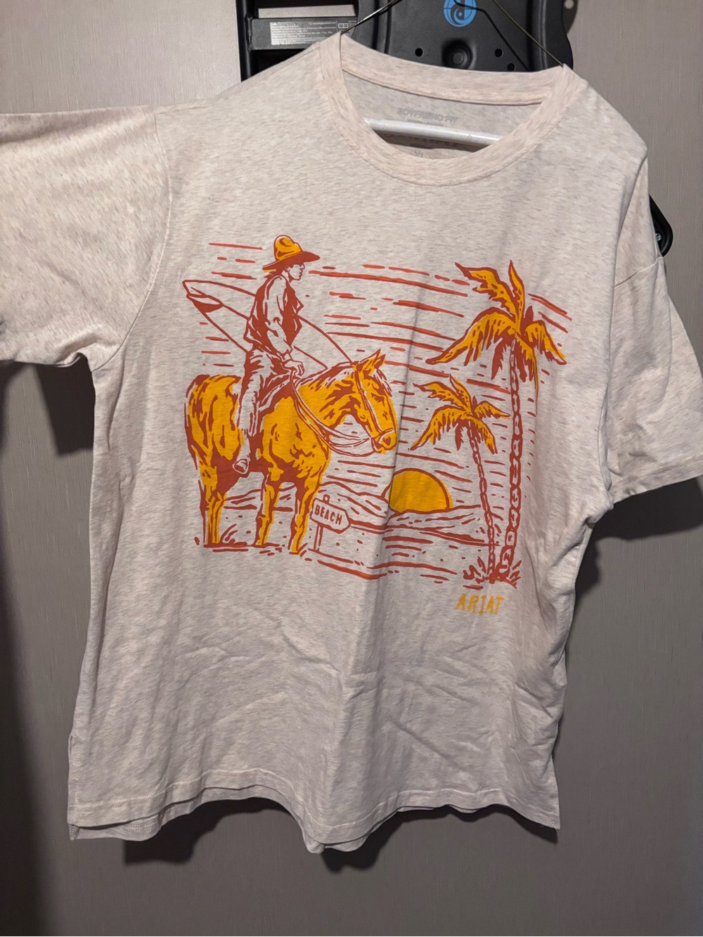 Ariat boyfriend fit Graphic Surf Cowboy Tee